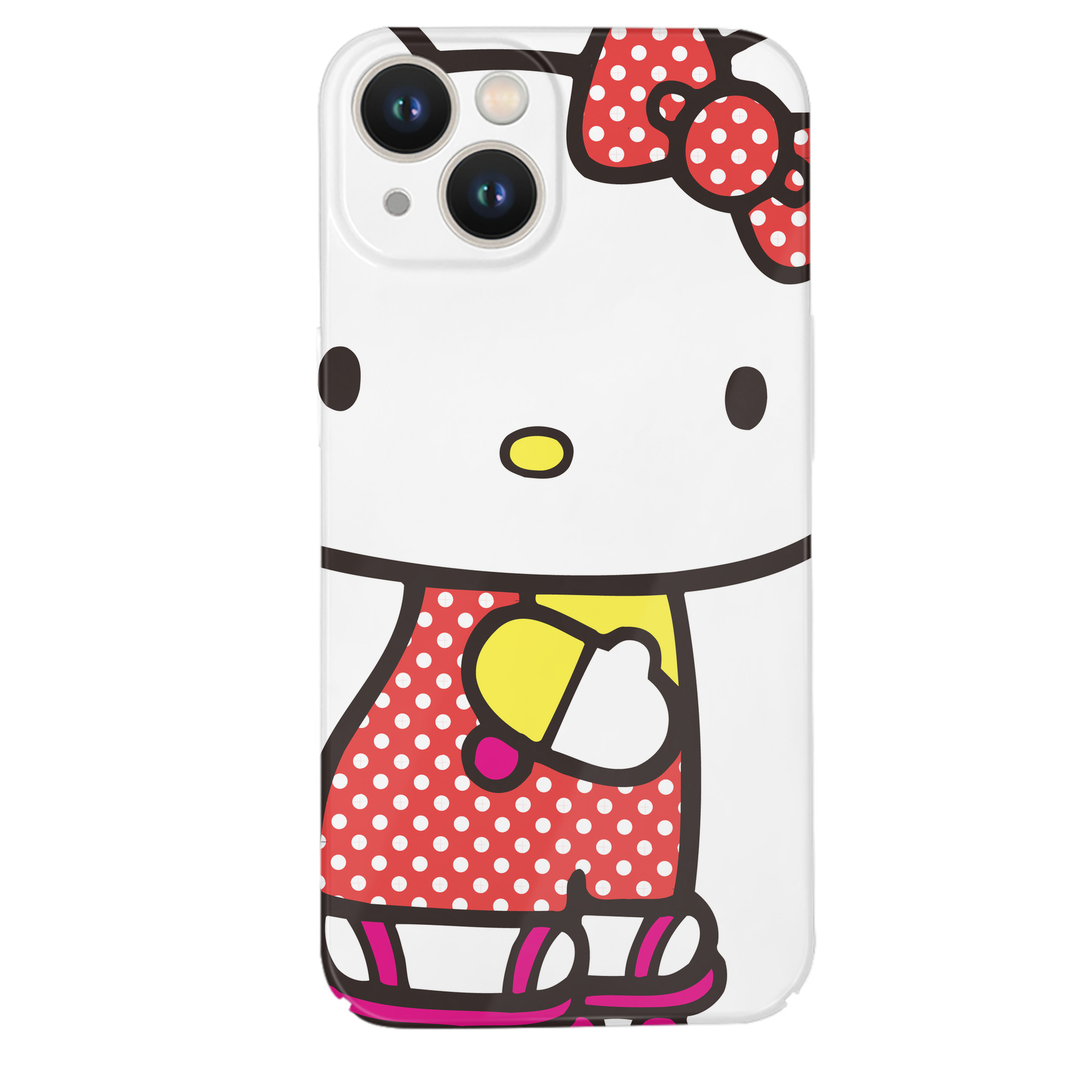 （画像用） Hello Kitty ハローキティ 【iPhone 14シリーズ対応】ハードケース